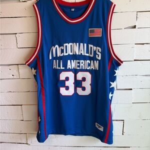 Kobe Bryant McDonald's All American Blue and Red Jersey